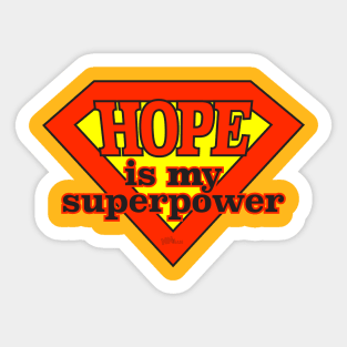 HOPE Superpower Sticker